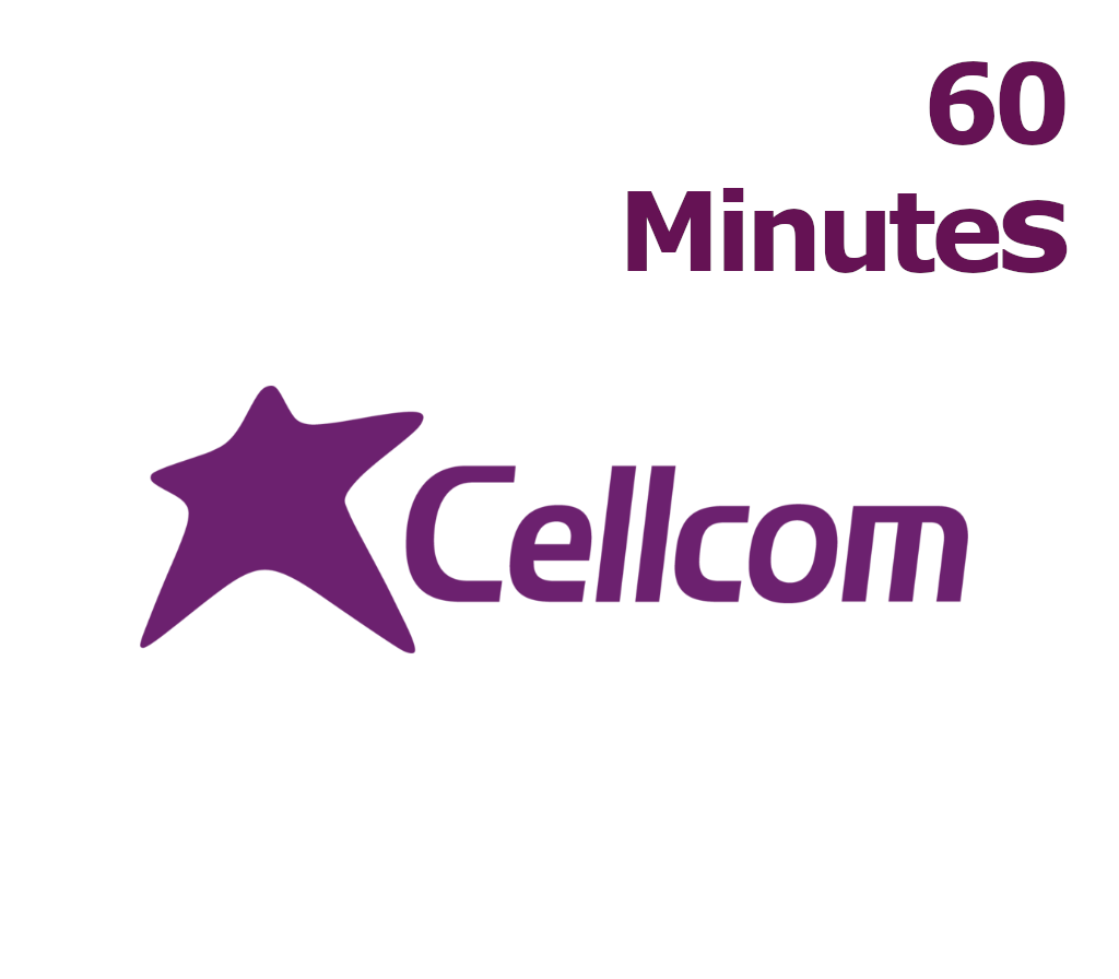 

Cellcom 60 Minutes Talktime Mobile Top-up GN (Valid for 30 days)