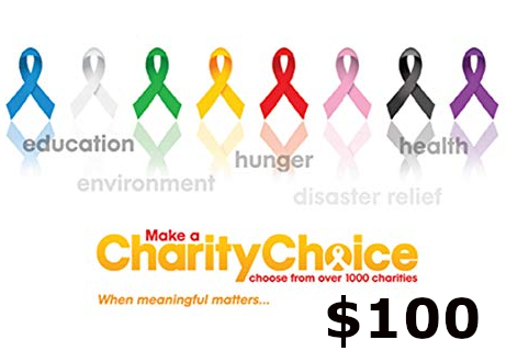 CharityChoice $100 Gift Card US