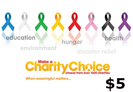 CharityChoice $5 Gift Card US screenshot 1