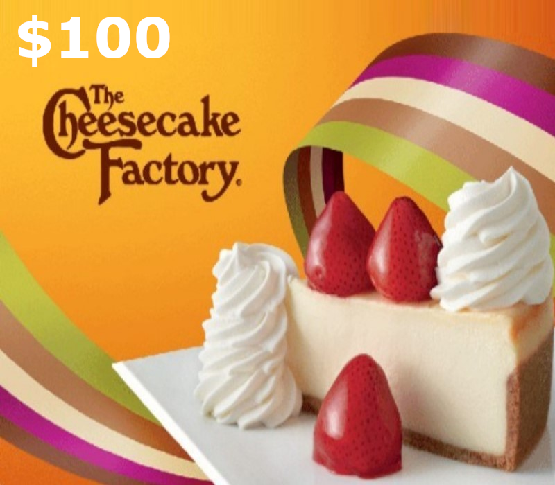 Cheesecake Factory $100 Gift Card US