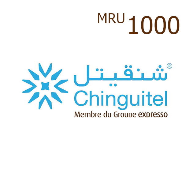 

Chinguitel 1000 MRU Mobile Top-up MR