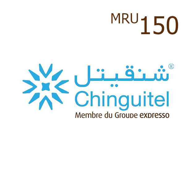 

Chinguitel 150 MRU Mobile Top-up MR