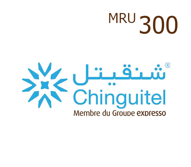 

Chinguitel 300 MRU Mobile Top-up MR