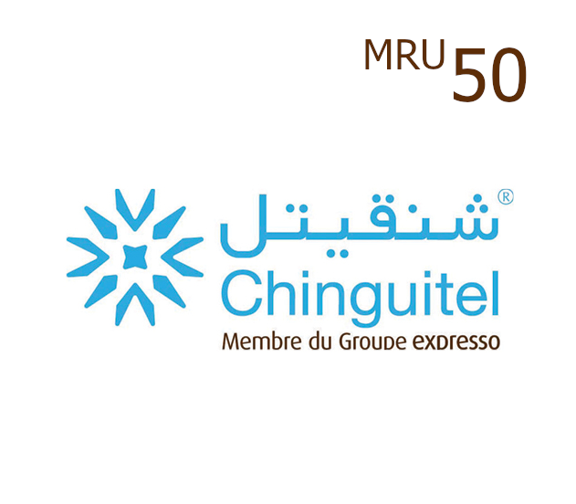 

Chinguitel 50 MRU Mobile Top-up MR