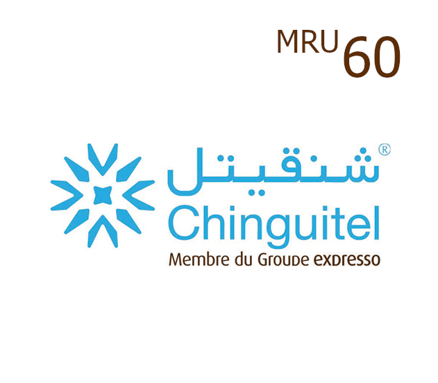 

Chinguitel 60 MRU Mobile Top-up MR