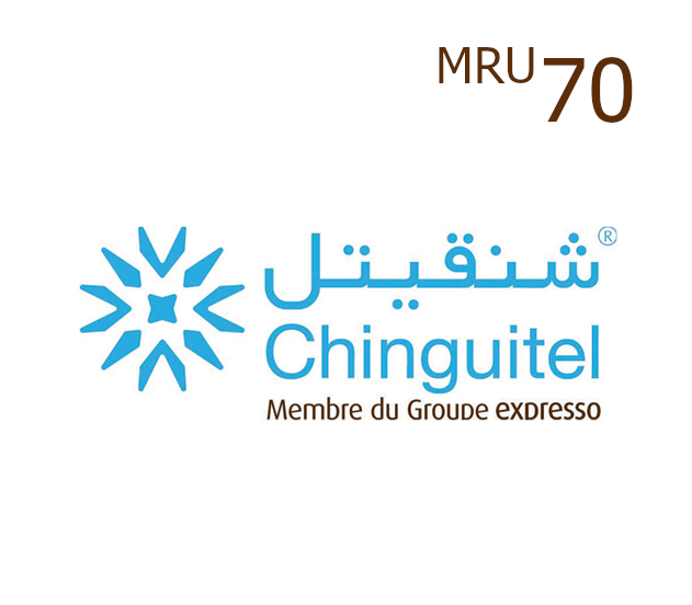 

Chinguitel 70 MRU Mobile Top-up MR