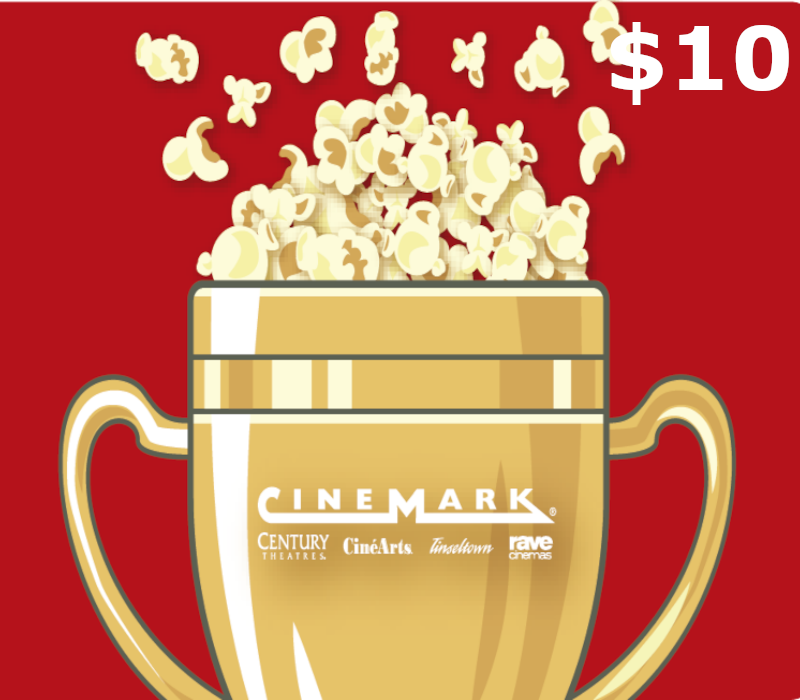 

Cinemark Theatres $10 Gift Card US