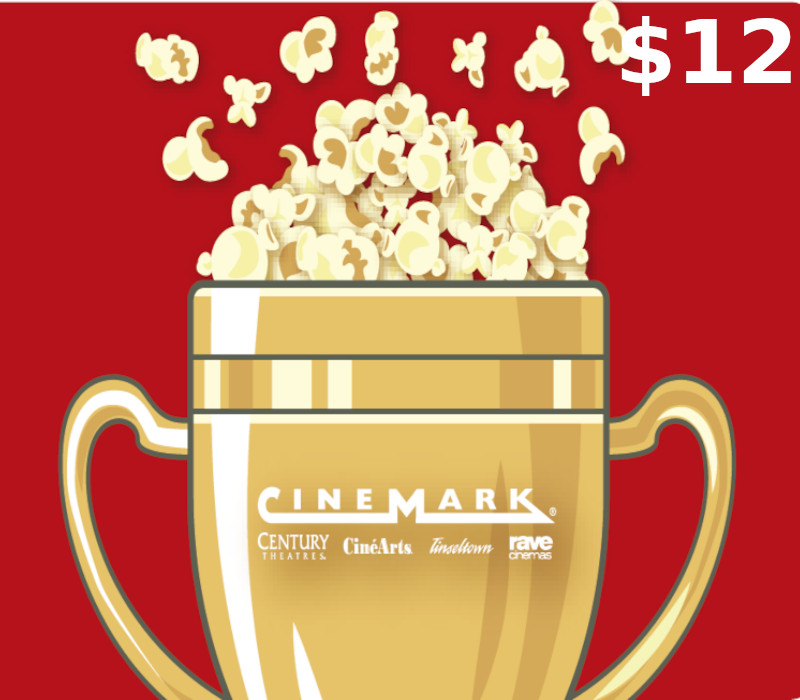 

Cinemark Theatres $12 Gift Card US