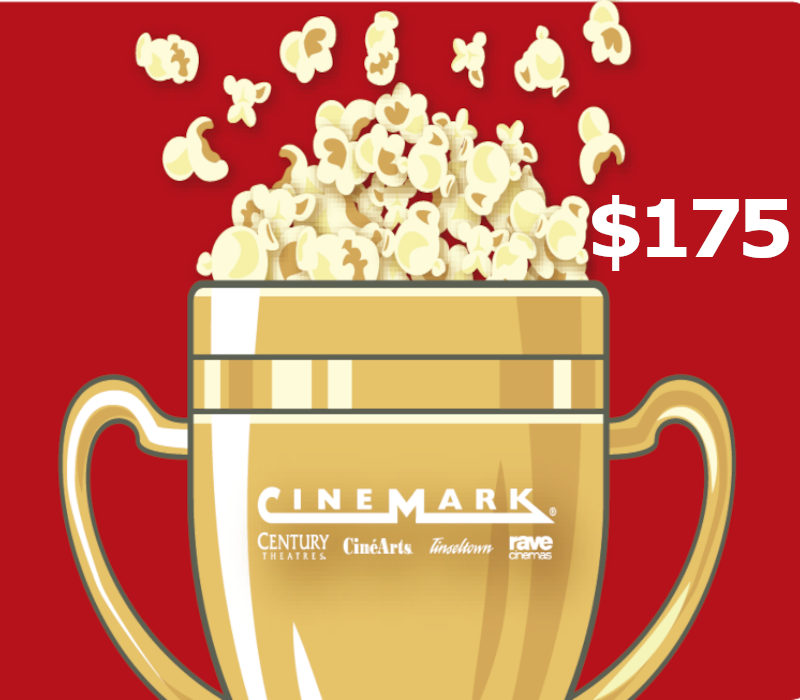 

Cinemark Theatres $175 Gift Card US