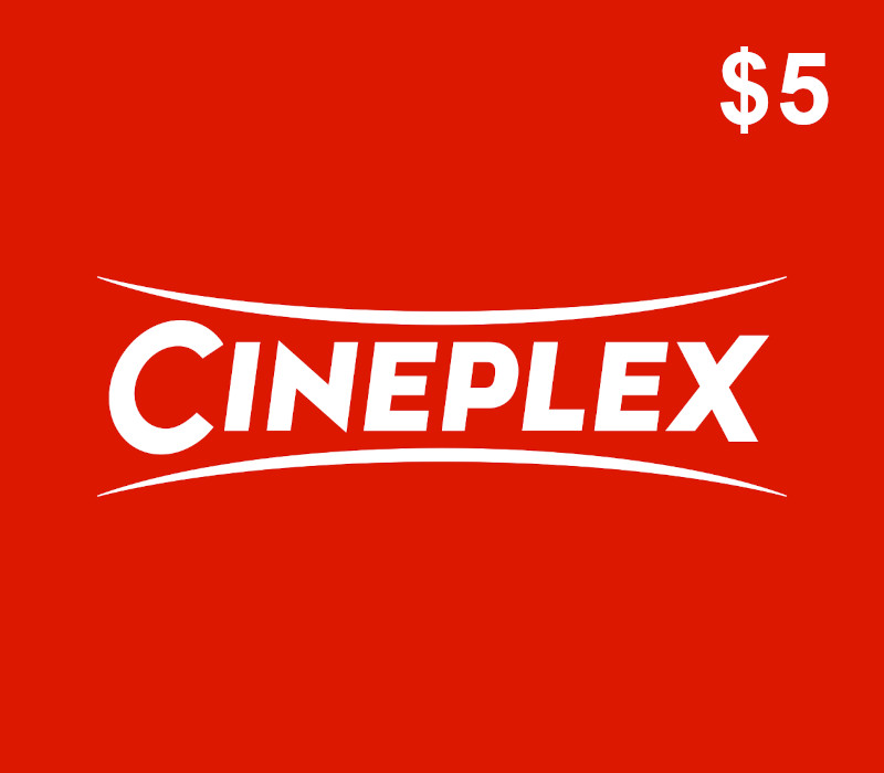 

Cineplex $5 Gift Card CA