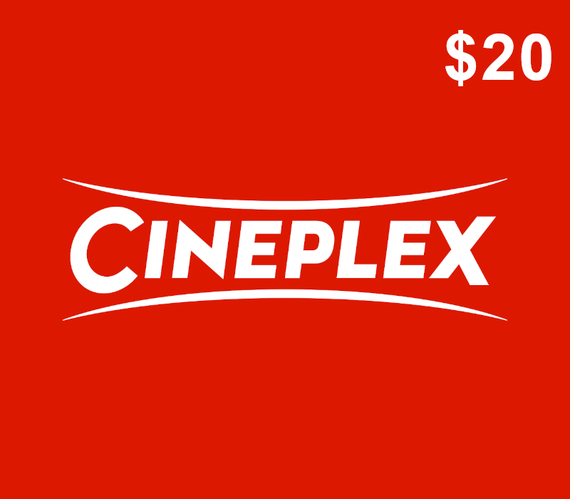 Cineplex $20 Gift Card CA