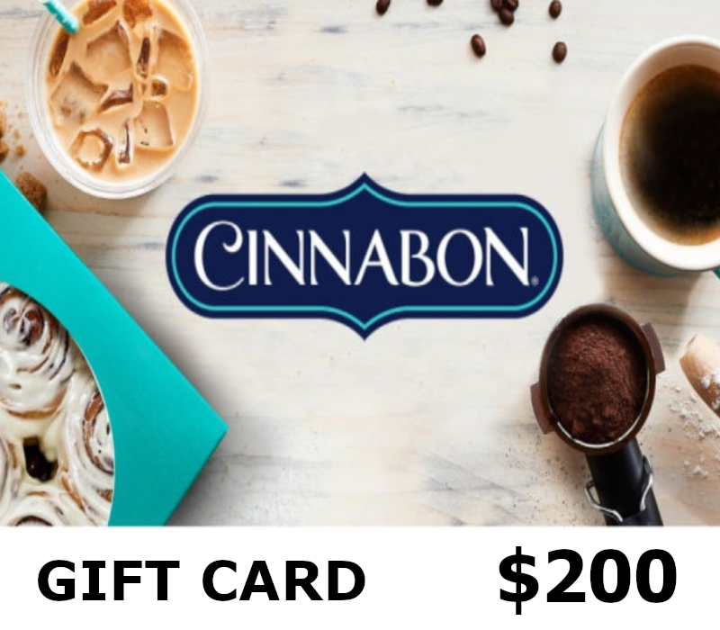 

Cinnabon $200 Gift Card US