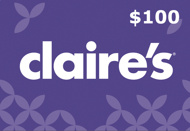 Claire's Purple Fabulous $100 Gift Card US