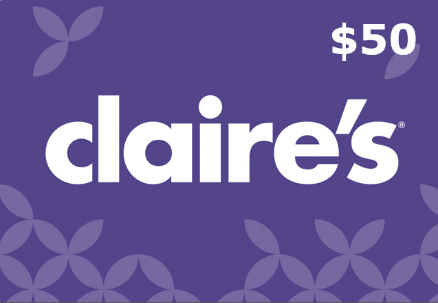 Claire's Purple Fabulous $50 Gift Card US