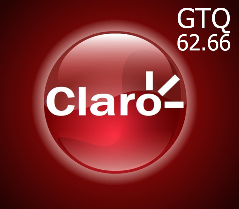 

Claro 62.66 GTQ Mobile Top-up GT