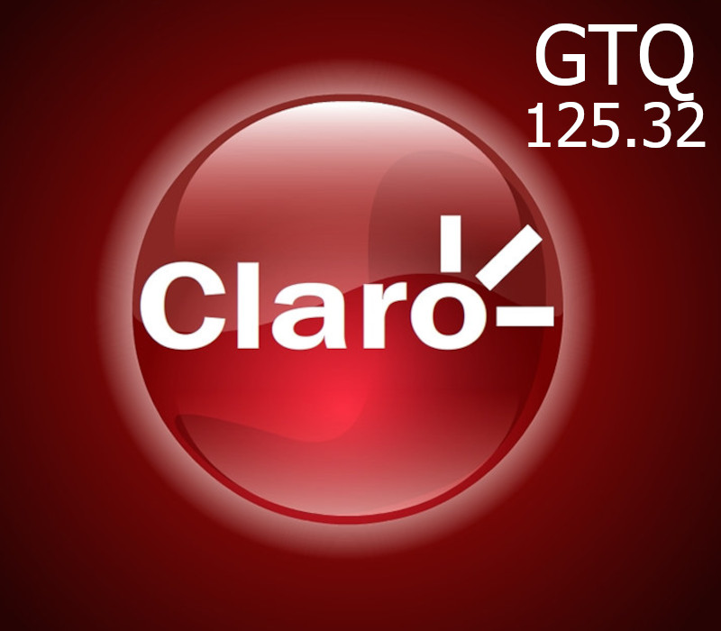 

Claro 125.32 GTQ Mobile Top-up GT