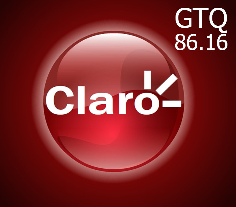 

Claro 86.16 GTQ Mobile Top-up GT