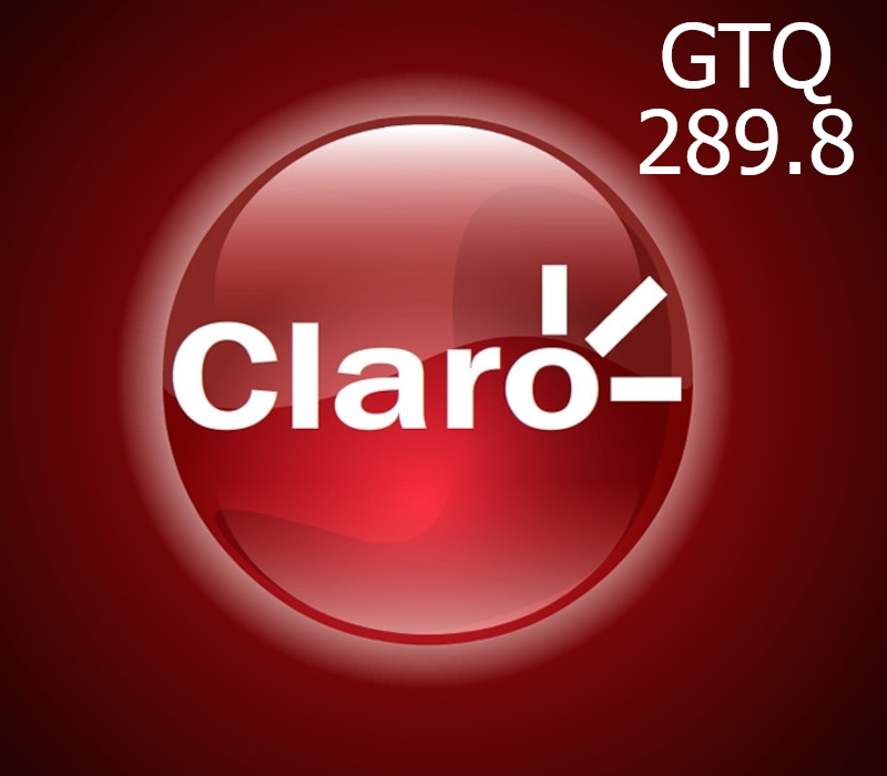 

Claro 289.8 GTQ Mobile Top-up GT