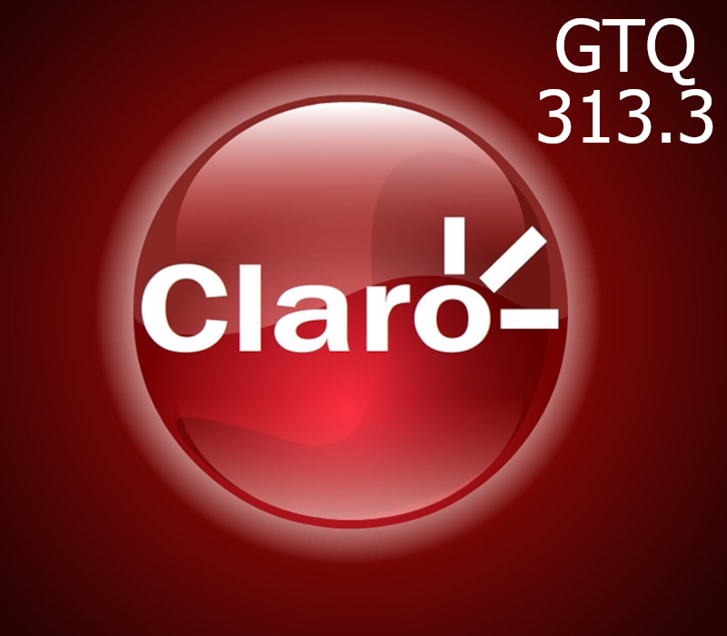 

Claro 313.3 GTQ Mobile Top-up GT