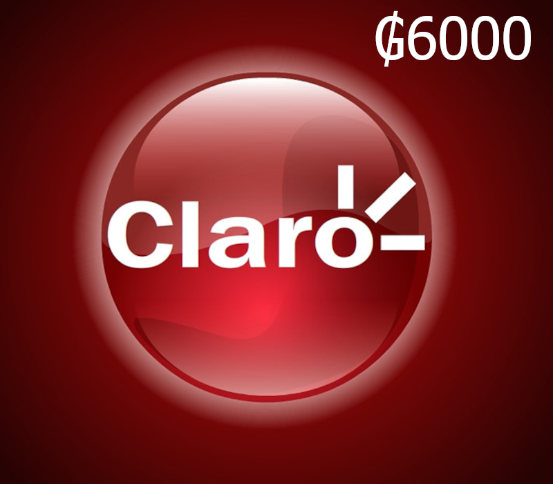 

Claro ₲6000 Mobile Top-up PY