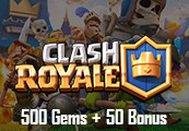 Clash Royale - 500 Gems + 50 Bonus Reidos Voucher