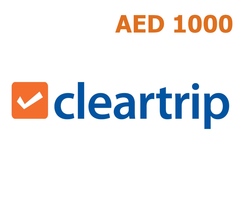 

Cleartrip.ae 1000 AED Gift Card AE