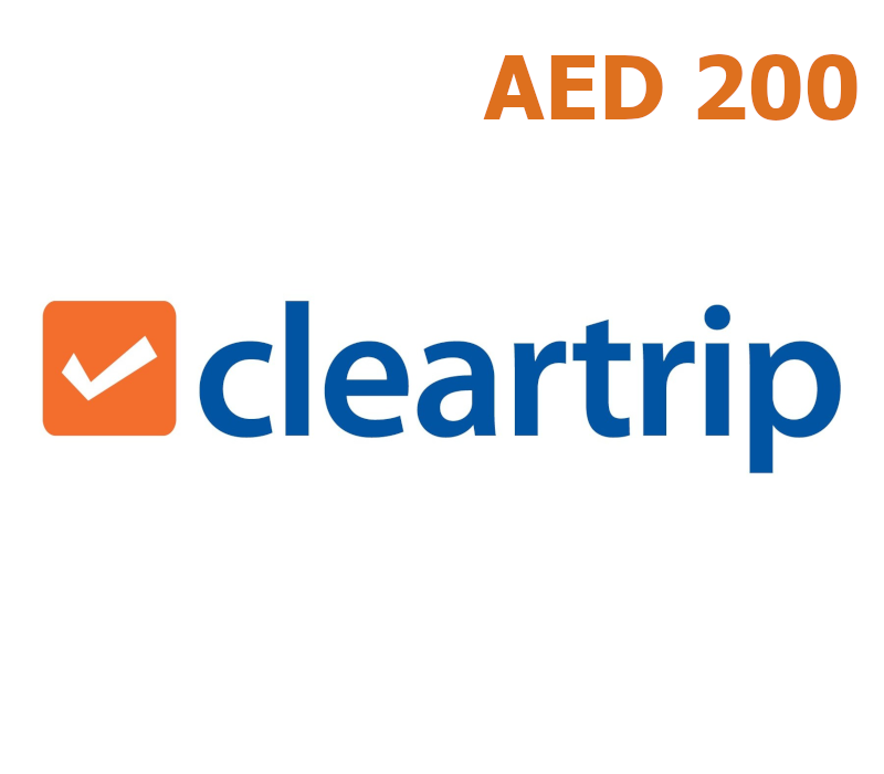 

Cleartrip.ae 200 AED Gift Card AE