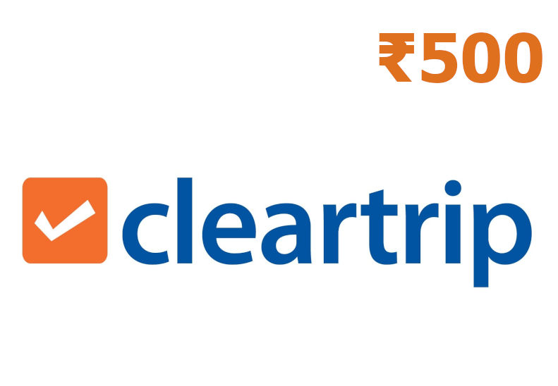 Cleartrip Flights & Hotels INR 500 Gift Card IN screenshot 1