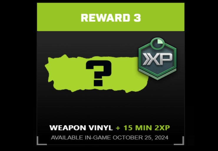 Call of Duty: Black Ops 6 - Reward 3 Weapon Vinyl + 15 Min Double XP DLC PC/PS4/PS5/XBOX One/Series X|S CD Key (valid till December, 2024)