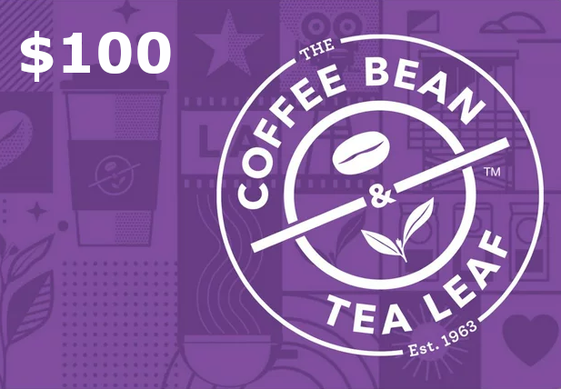 Coffee Bean & Tea Leaf $100 Gift Card US
