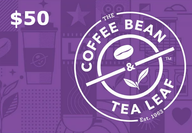 Coffee Bean & Tea Leaf $50 Gift Card US