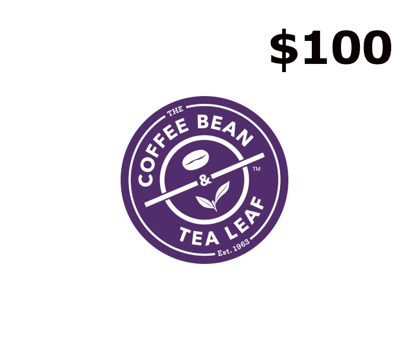 

Coffee Bean & Tea Leaf $100 Gift Card US