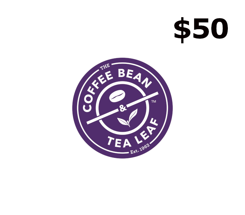 

Coffee Bean & Tea Leaf $50 Gift Card US