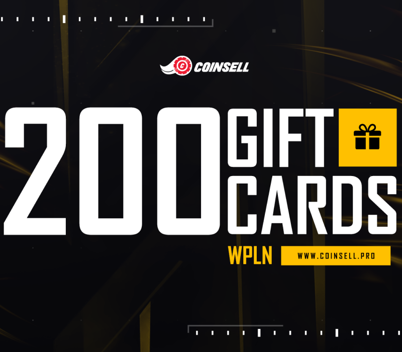 

CoinSell 200 PLN Gift Card