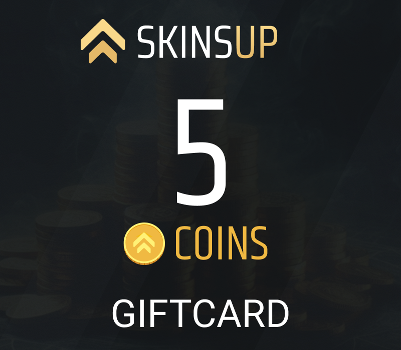 

SkinsUP.gg 5 Coin Gift Card