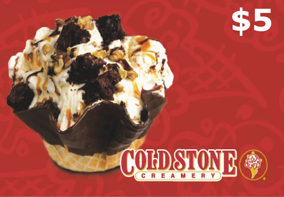 Cold Stone Creamer $5 Gift Card US