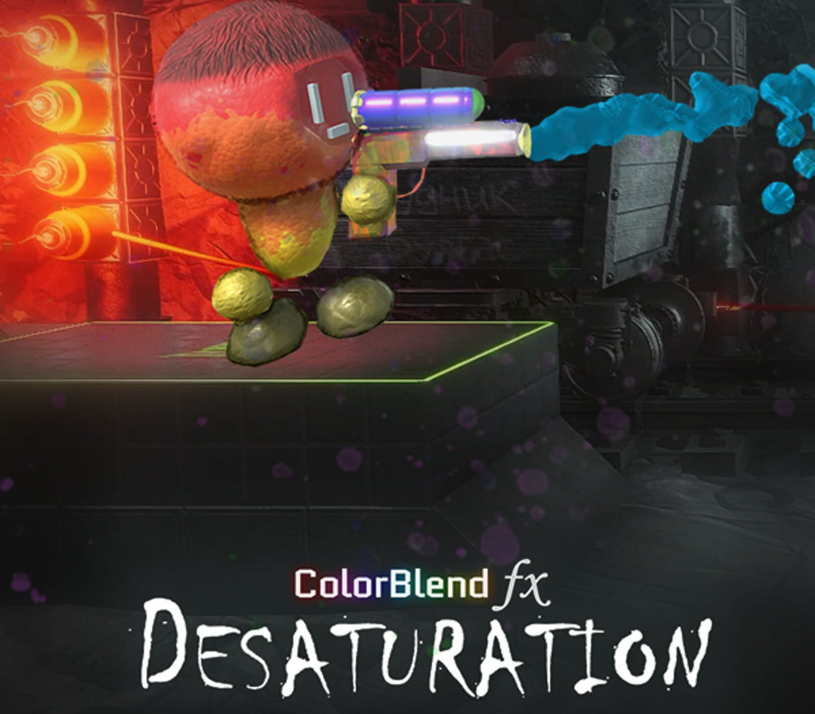 ColorBlend FX: Desaturation Steam