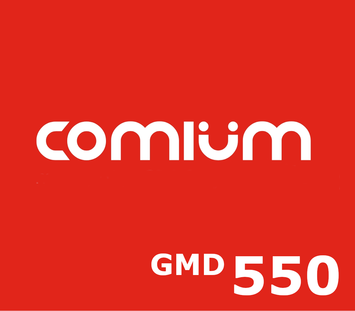 

Comium 550 GMD Mobile Top-up GM