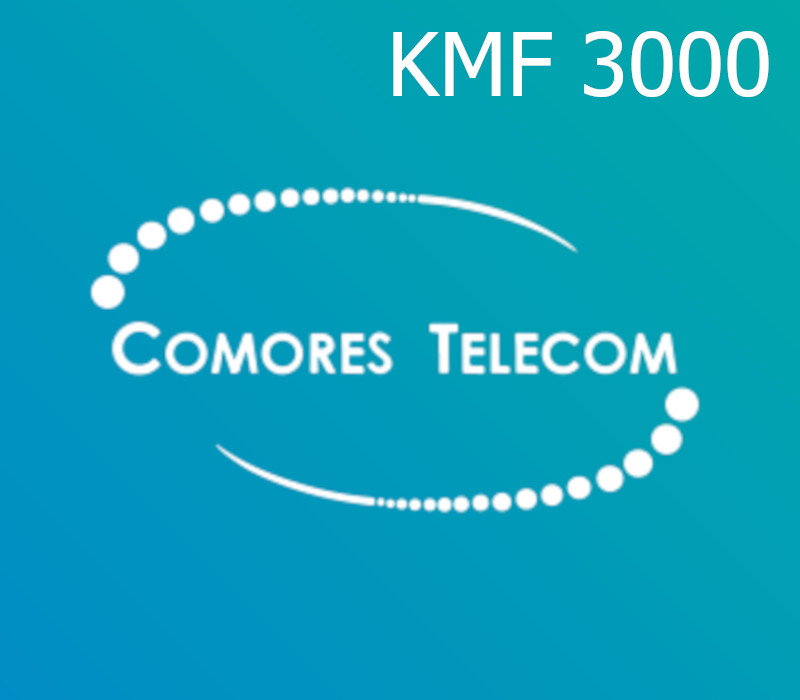 

Comores Telecom 3000 KMF Mobile Top-up KM