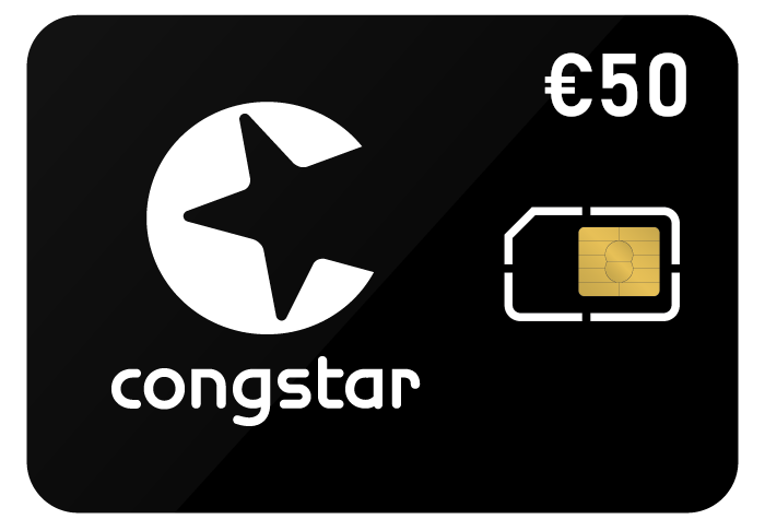 Congstar €50 Mobile Top-up DE