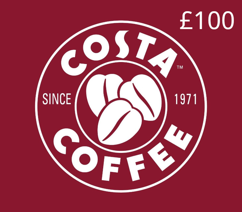 

Costa Coffee £100 Gift Card UK