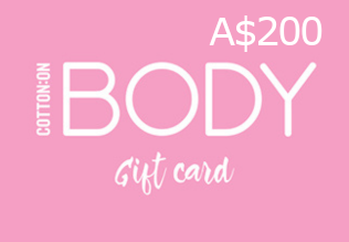 Cotton On: Body $200 Gift Card AU
