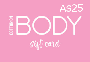 Cotton On: Body $25 Gift Card AU