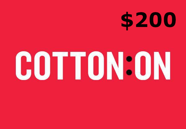 Cotton On $200 Gift Card NZ