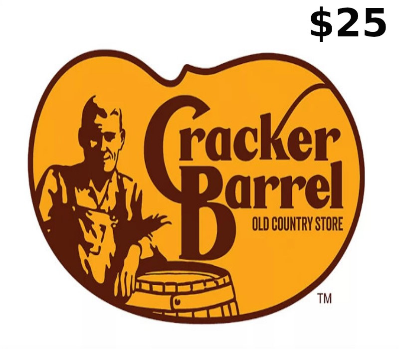 

Cracker Barrel Old Country Store $25 Gift Card US