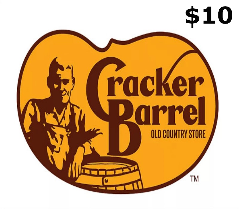 Cracker Barrel Old Country Store $10 Gift Card US