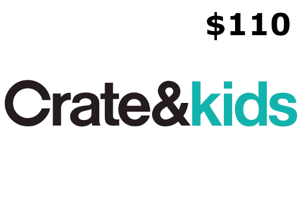 Crate & Kids USD 110 Gift Card US screenshot 1