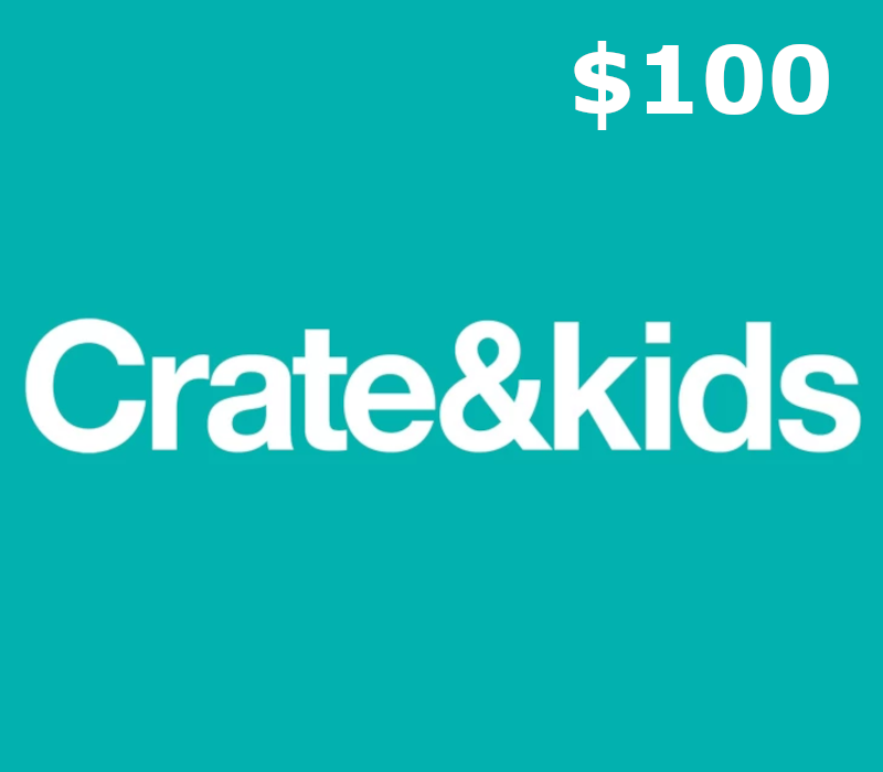 

Crate & Kids $100 Gift Card US