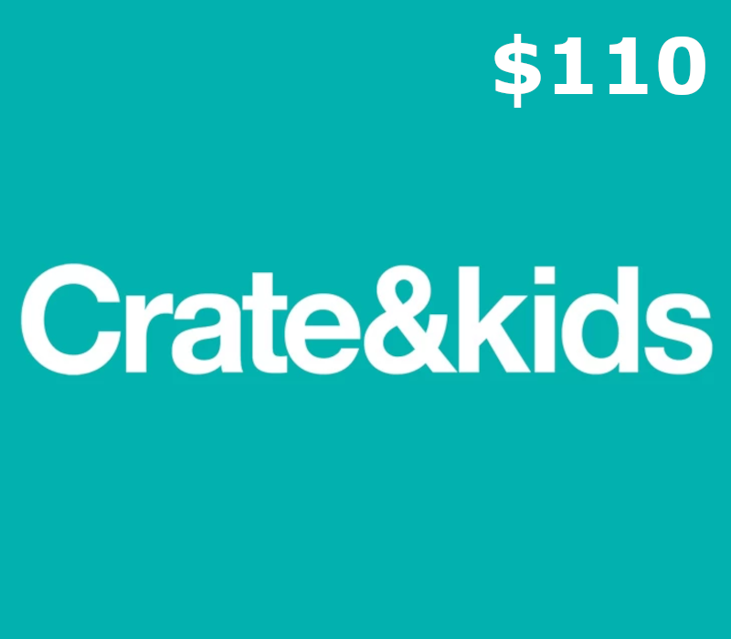 Crate & Kids USD 110 Gift Card US