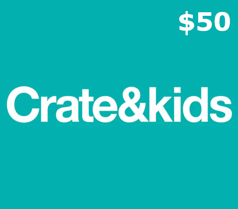 

Crate & Kids $50 Gift Card US